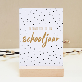 Ansichtkaart | Schooljaar