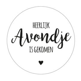 Wooncirkel | Heerlijk avondje hart