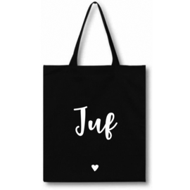 Tas zwart | Juf