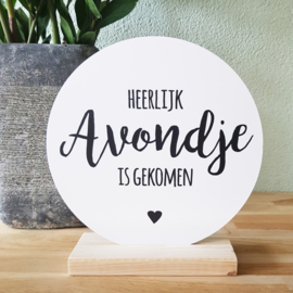 Wooncirkel | Heerlijk avondje hart