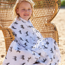 Hydrofiele swaddle set | zebra