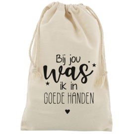 Cadeauzak | Goede handen