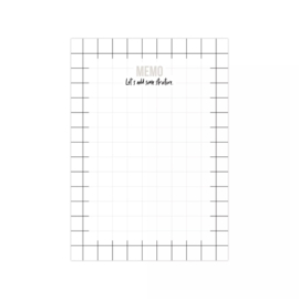 Notitieblok | Memo grid