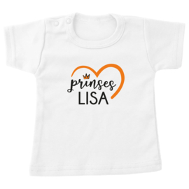 Shirt | Prinses met naam