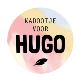 Sinterklaas sticker met naam | Kadootje