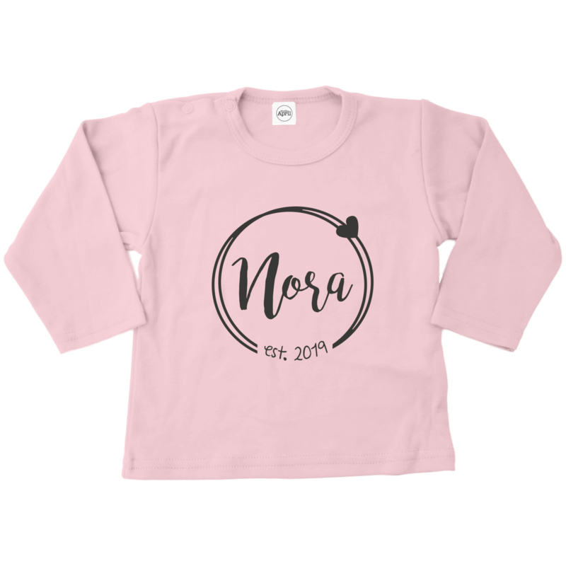 Shirt | Naam cirkel geboortejaar | Shirts Studio April