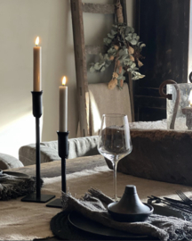 Tisch Kerzenständer Marloes 20 cm schwarz