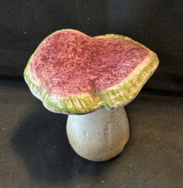 Paddenstoel, paars, terracotta, Decoris
