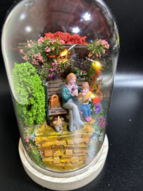 Creatieve stolp, moederdag, H18 cm
