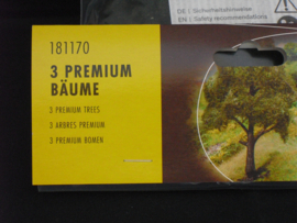 Bomen, premium, 3 stuks, 181170