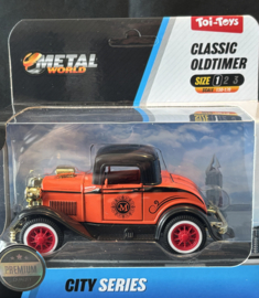 Klassieke oldtimer, oranje