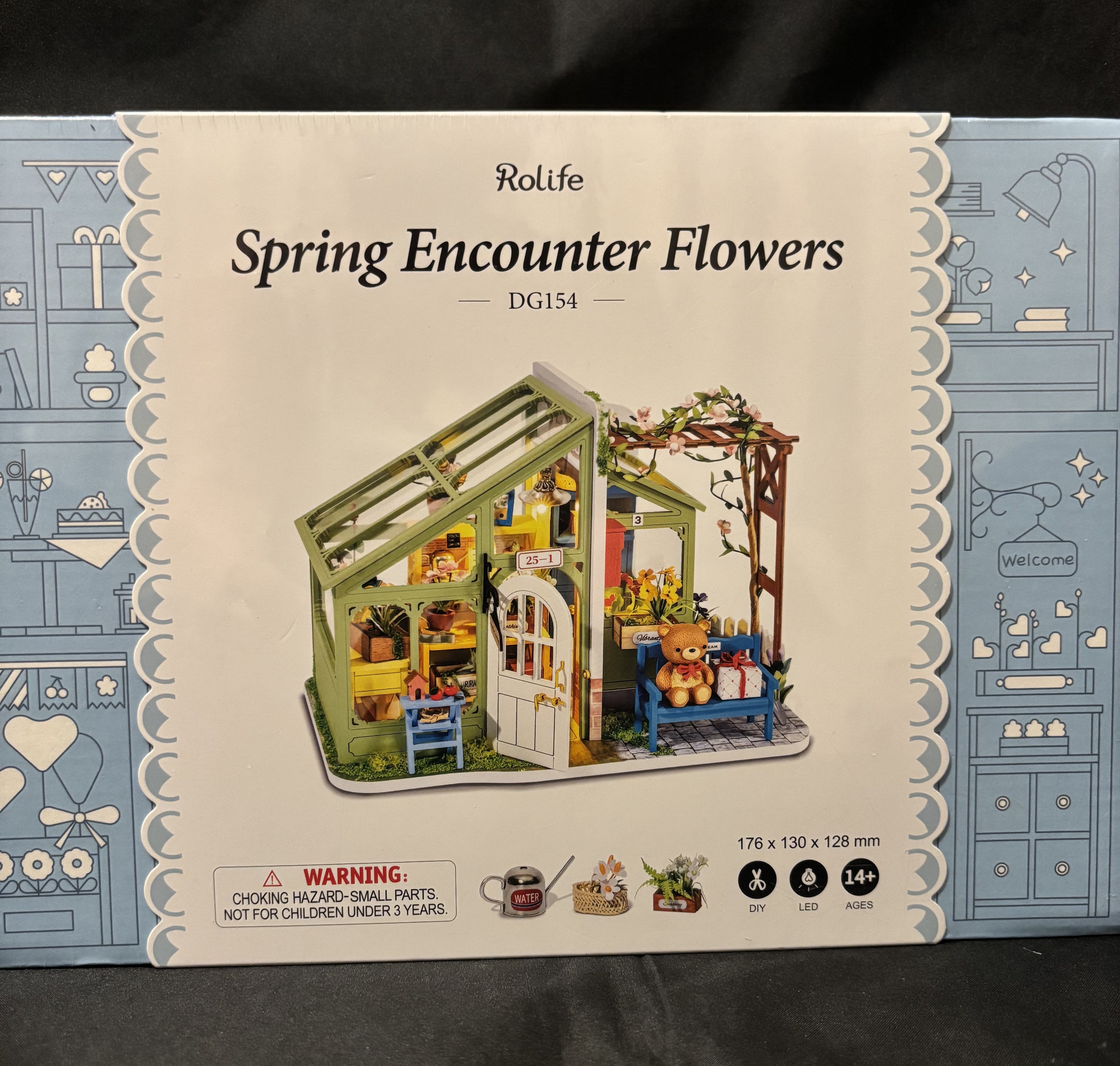 Spring encounter flowers, DG154, Robotime-Rolife 