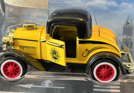 Klassieke oldtimer, geel