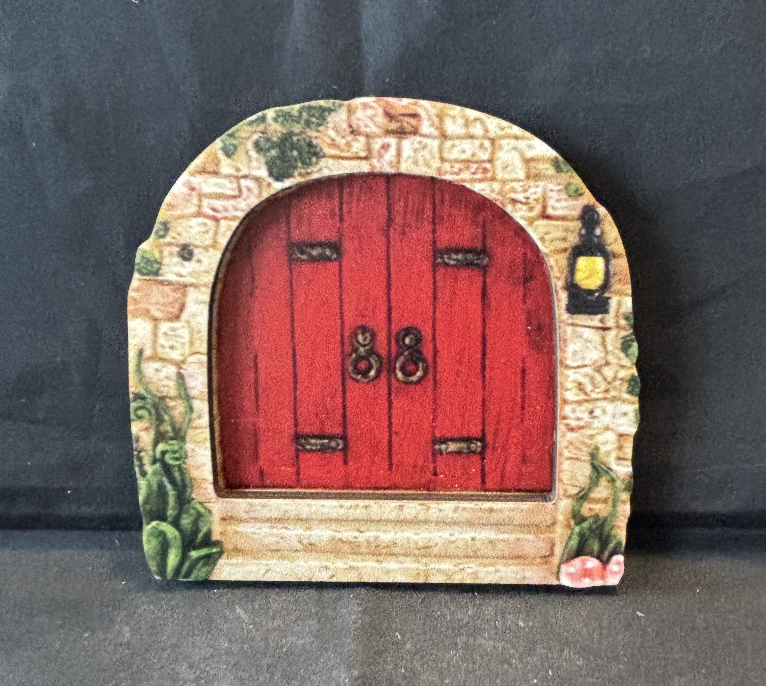 Fairygarden deur, rood