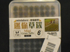 Mini grass tufts, kleur 6