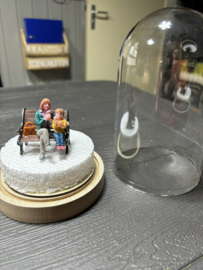 Creatieve stolp, moederdag, H18 cm