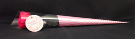 Zeepbloem op steel, anjer, fuchsia