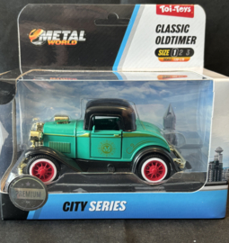 Klassieke oldtimer, groen