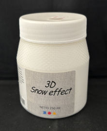 3D sneeuwpasta