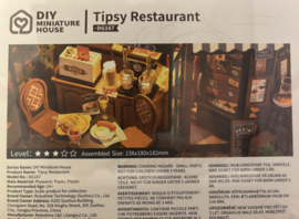 Tipsy restaurant, DG167, Robotime-Rolife