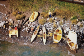 Boten en waterfietsen, 8 stuks, 130513