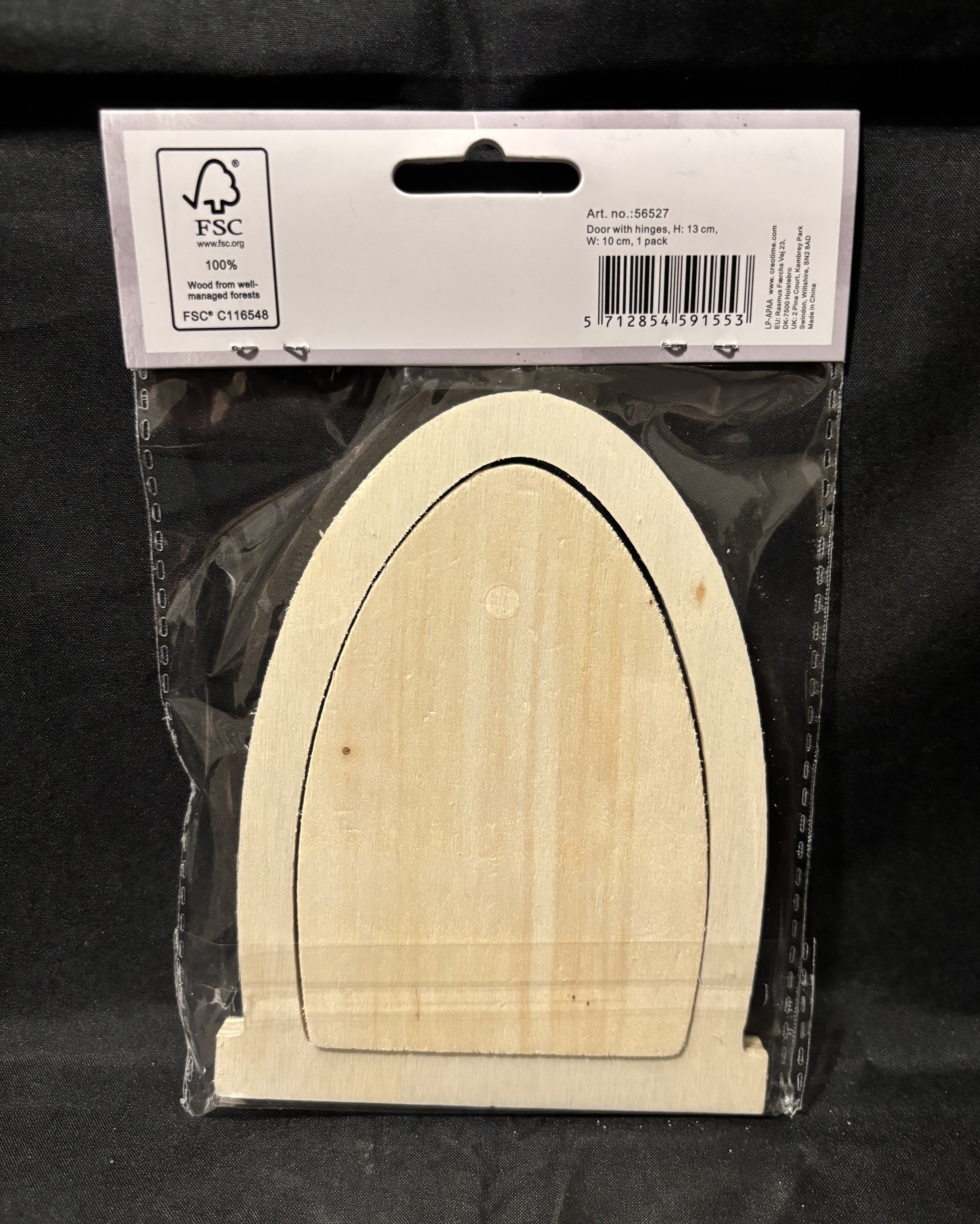 Kabouterdeur, Made of Wood