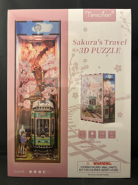 Sakura's Travel, TQ119, book nook, Tone-Cheer