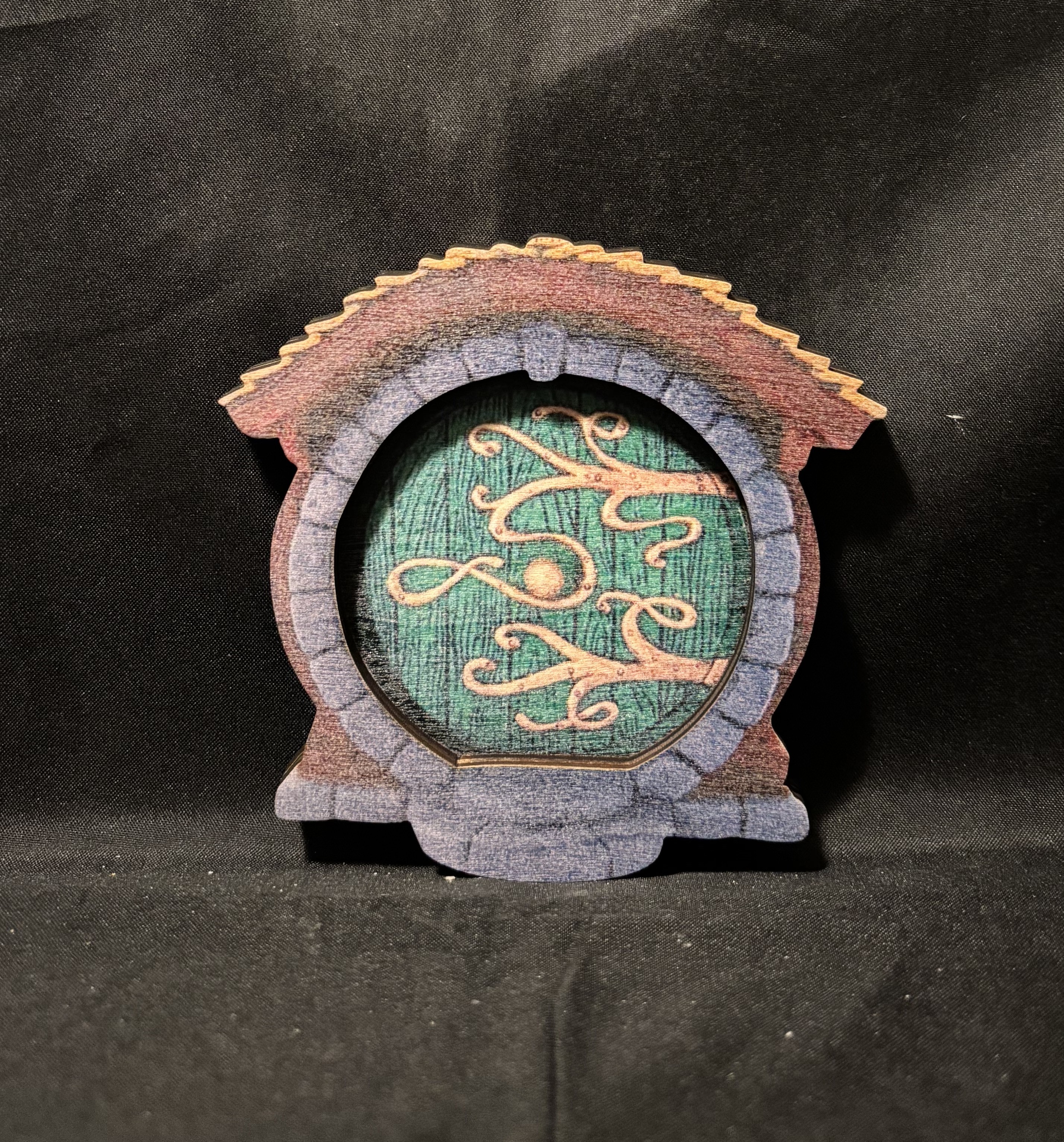 Hobbitdeur, groen