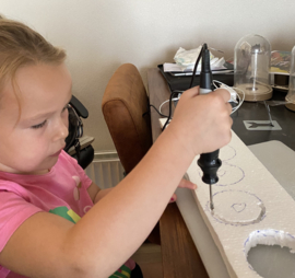 Creatief stolpje maken