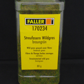 Strooimateriaal wild gras, bruingroen, 80gr, 170234