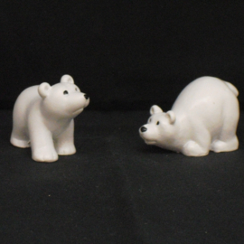 Miniatuur ijsberen, 2 stuks
