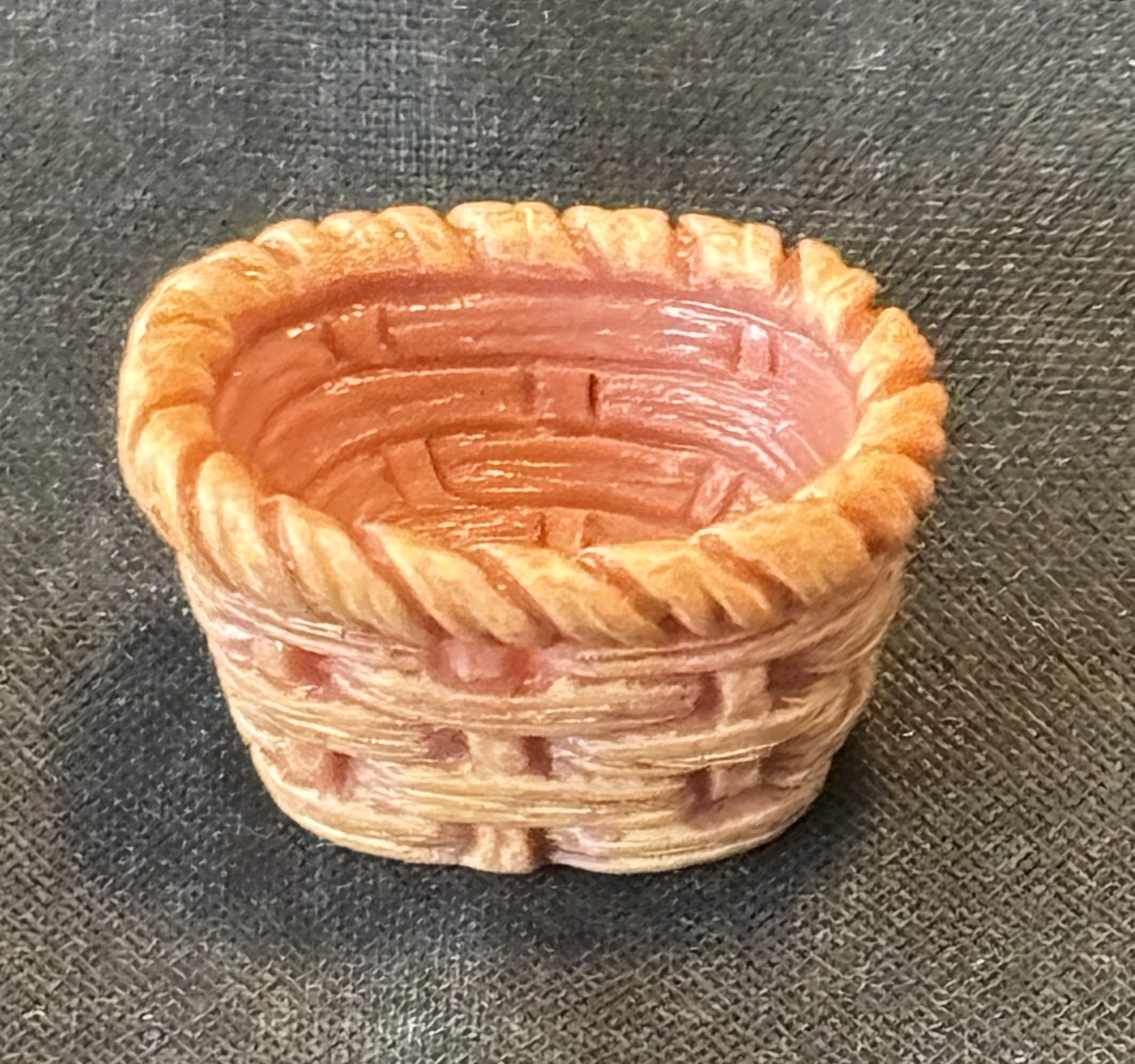 Klein ovaal mandje