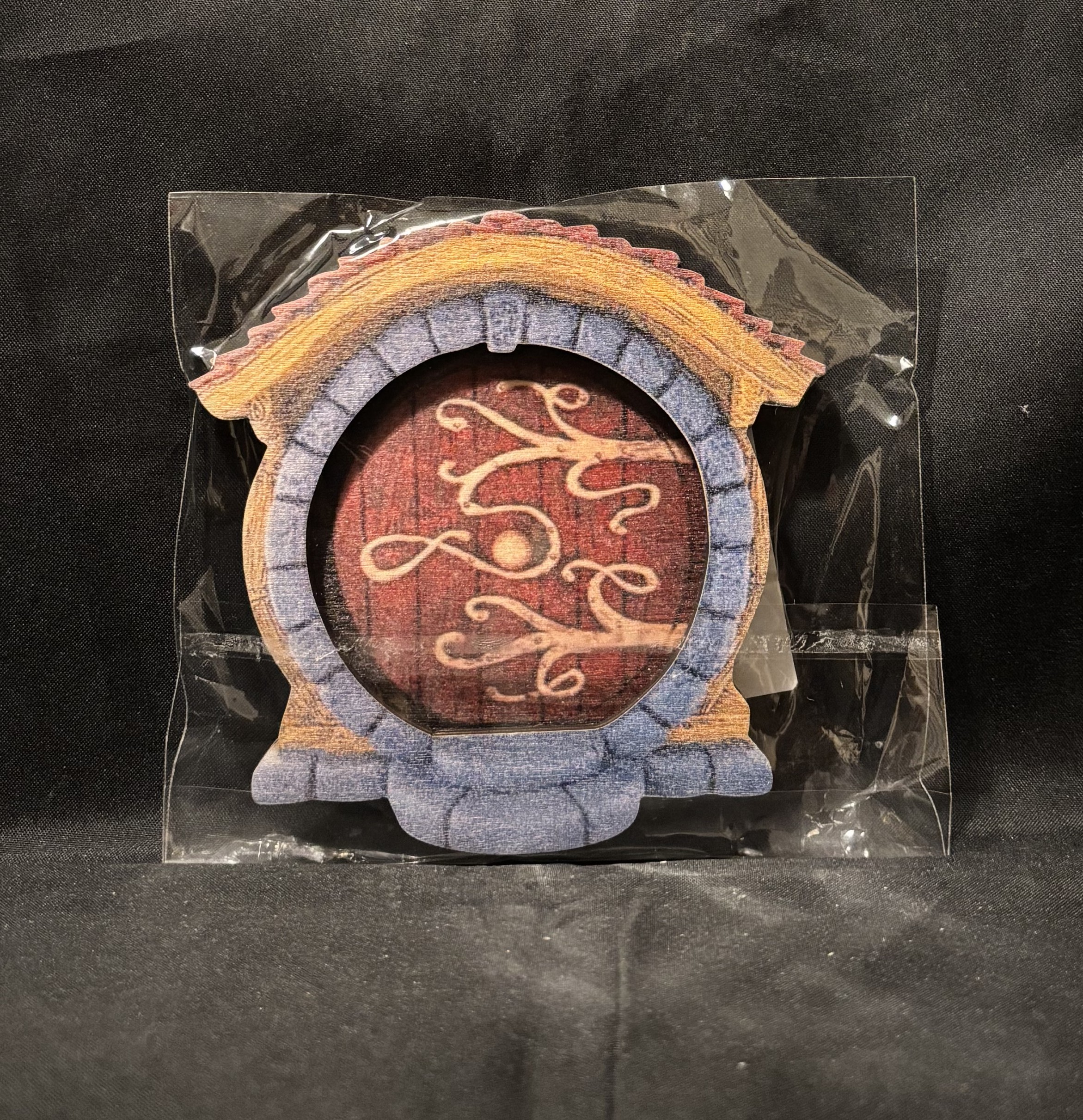 Hobbitdeur, rood