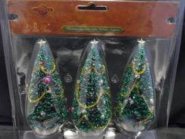 Christmas trees with lights, 608312