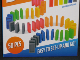 Domino speelset met 50 dominosteentjes