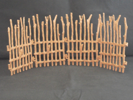 Hek van wilgentakken, verticaal, 10 stuks