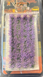 Wilde bloemen paars