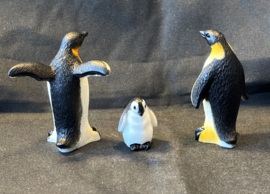 Pinguïn 'vleugels omhoog' 3 stuks