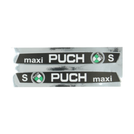 Stickerset Puch Maxi s zwart/ wit