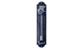 Vespa emaille Thermometer 6,5*30cm (Vespa Achter)