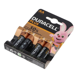 Duracell AA 1.5v batterij 4 stuks