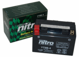 Nitro yt9b-4 12v 8amp gel accu