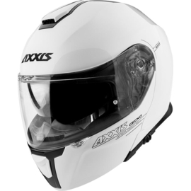 Axxis gecko solid helm glans wit