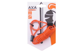 AXA 120cm Cable  Schijfremslot Reminder - oranje (op kaart)