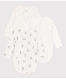 Petit Bateau - 3-pack rompers