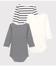 Petit Bateau - 3-pack rompers