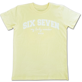 Stevie Oversized Tee | Butter Yellow 67