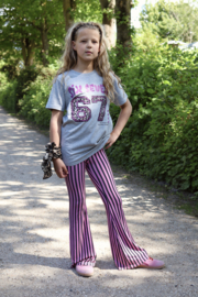Stevie Oversized Tee | Grey Melee 67
