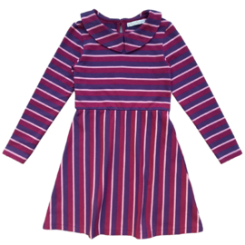 Alix Skater Dress Collar | Stripe