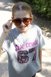 Stevie Oversized Tee | Grey Melee 67